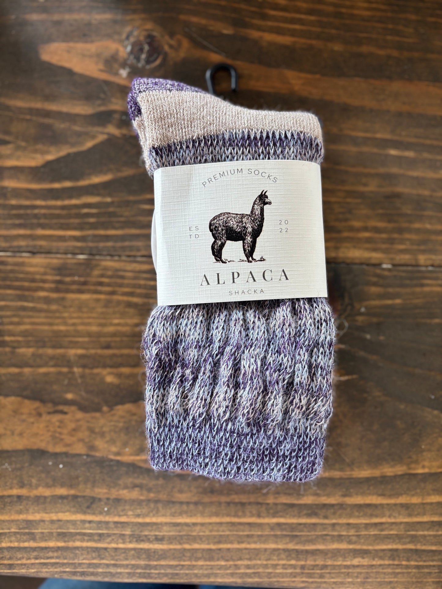 Scrunchy Alpaca Socks