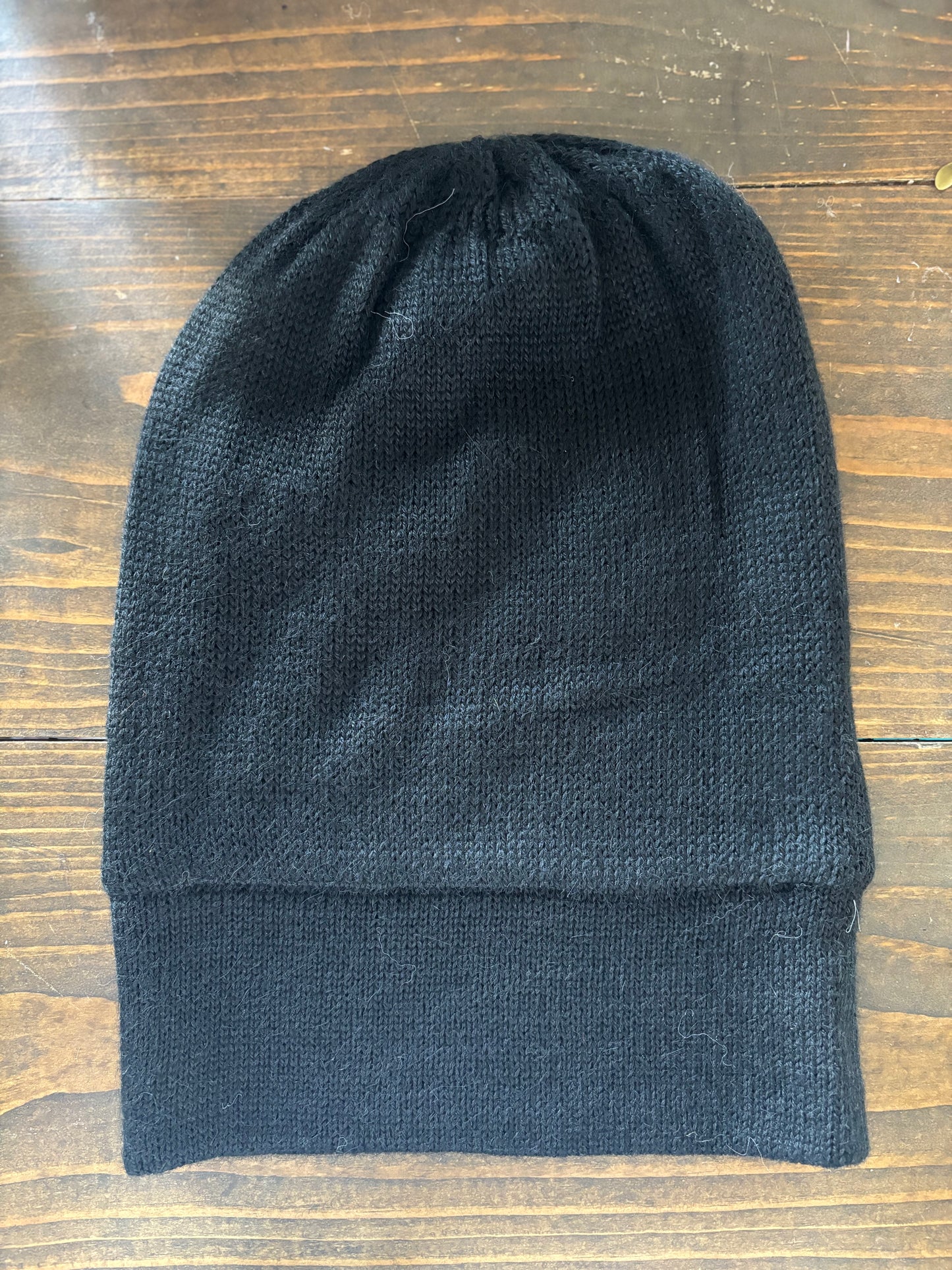 Alpaca Pom Pom Hat